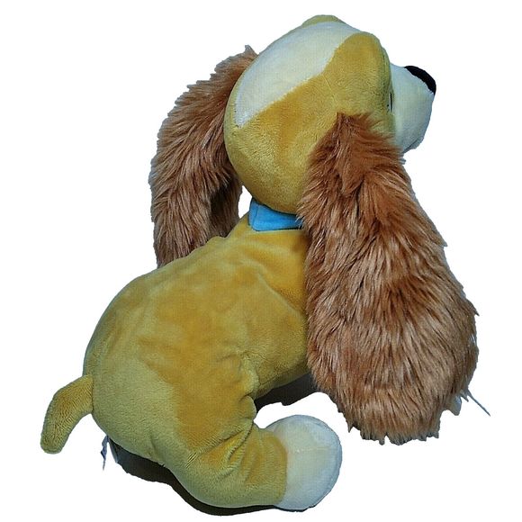 12" Lady from Lady and the Tramp Disney Store Exclusive Plush Cocker Spaniel - Picture 6 of 7